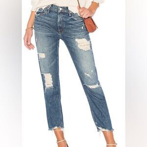 Mother Denim, the sinner jeans, size 25, ice cream you scream wash